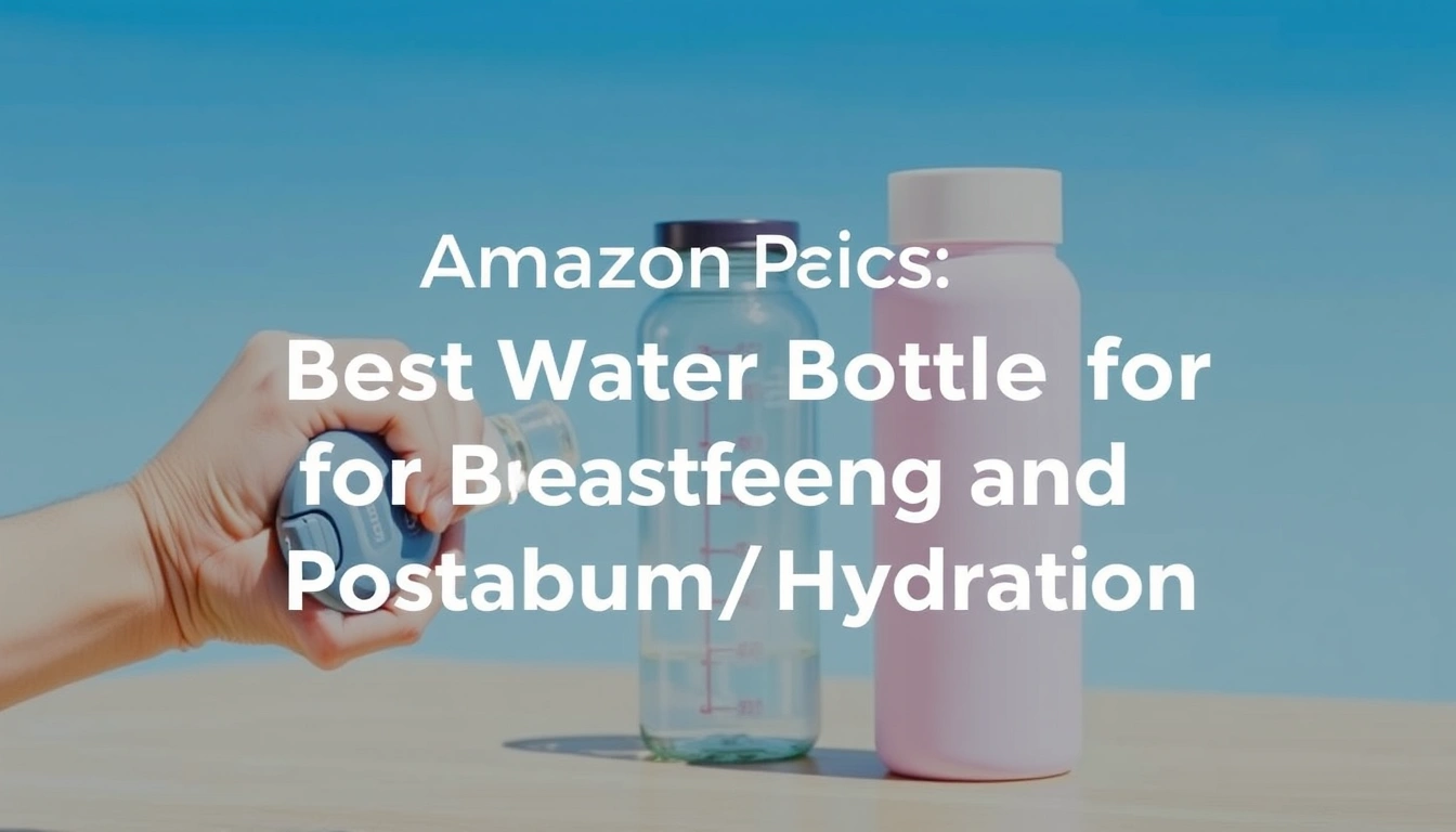 Amazon Picks: Best Water Bottles for Breastfeeding and Postpartum Hydration Amazon Picks: Best Water Bottles for Breastfeeding and Postpartum Hydration