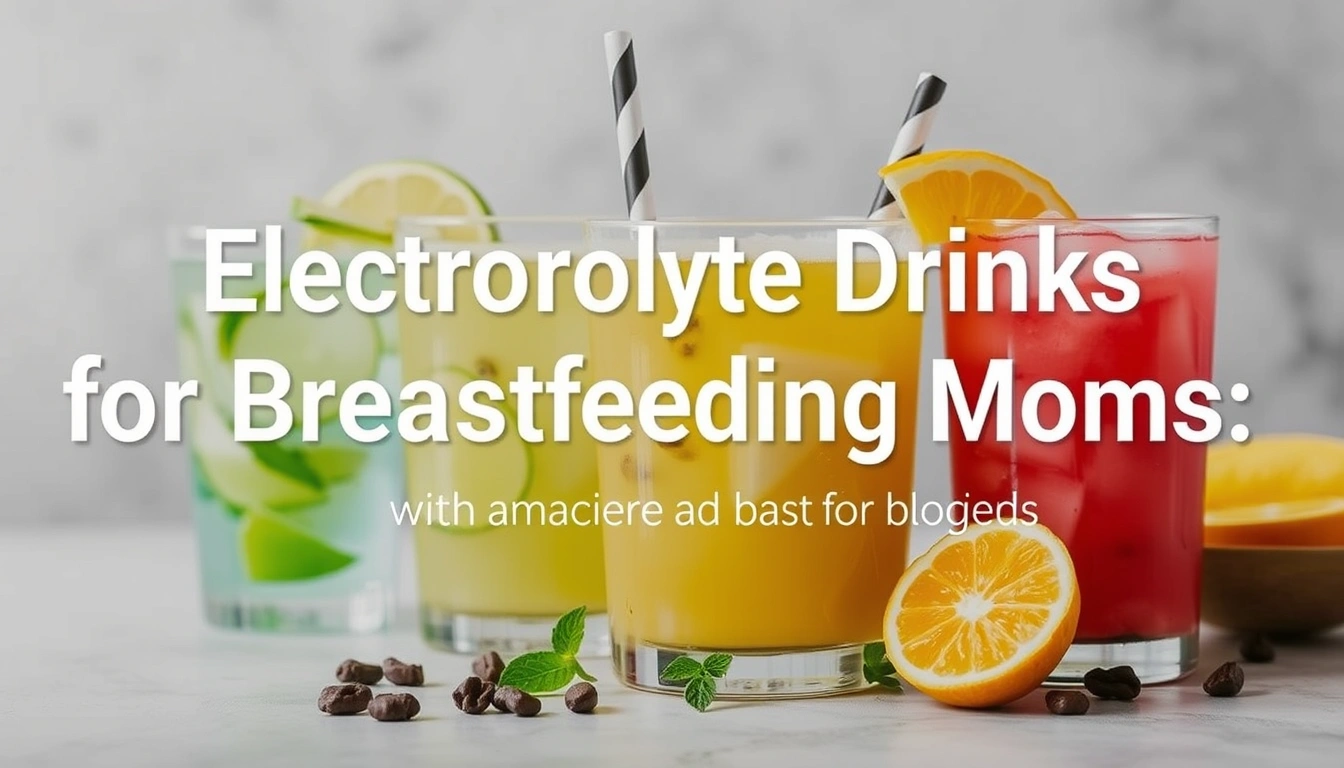 Best Electrolyte Drinks for Breastfeeding Moms: Amazon-Friendly Options Best Electrolyte Drinks for Breastfeeding Moms: Amazon-Friendly Options