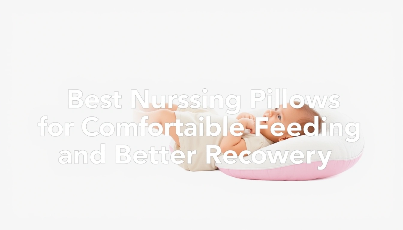 Best Nursing Pillows for Comfortable Feeding and Better Recovery