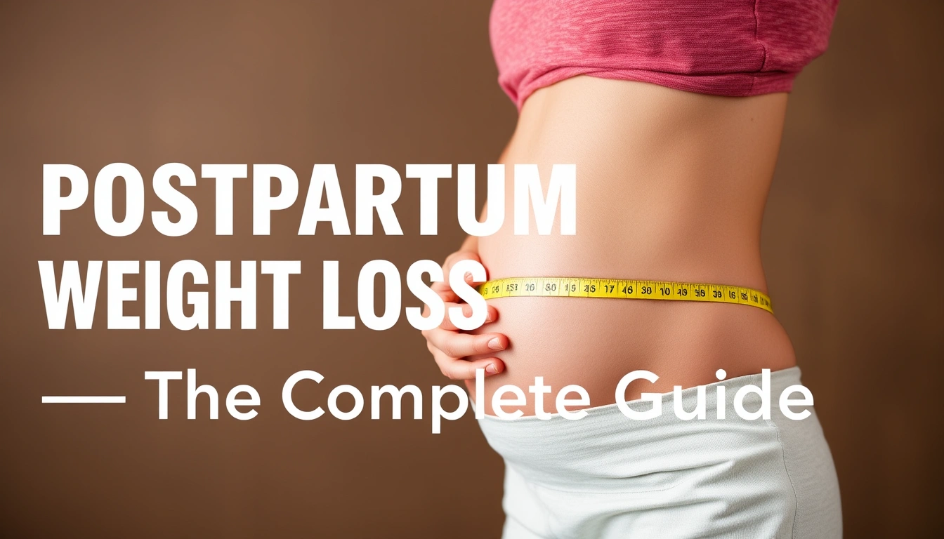 Postpartum weight loss basics — The Complete Guide