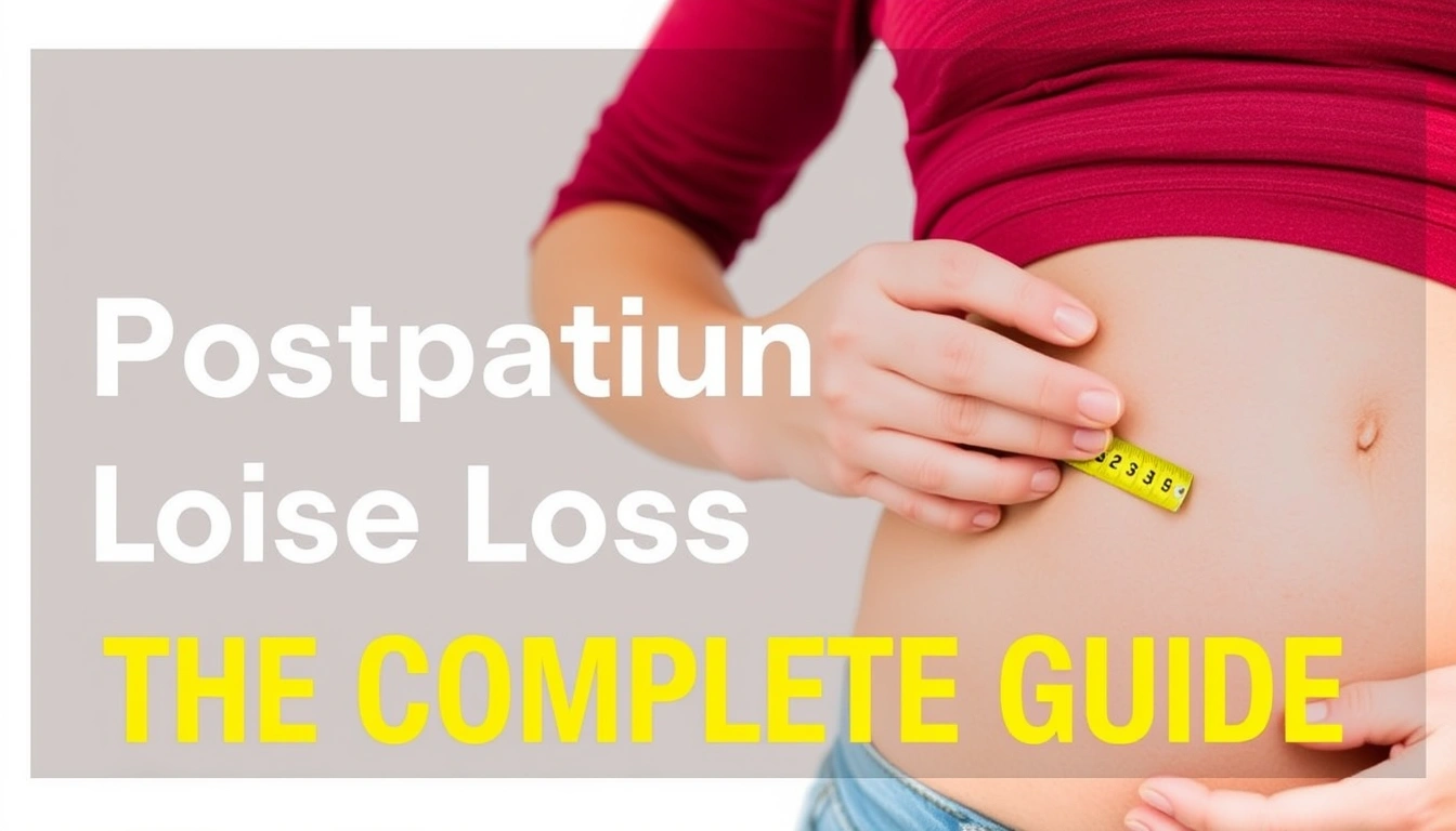 Postpartum weight loss basics — The Complete Guide