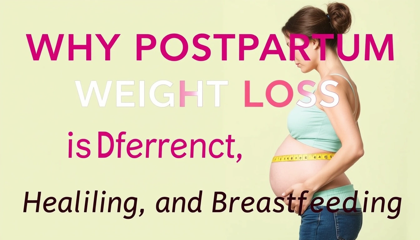 Why Postpartum Weight Loss Is Different: Hormones, Healing, and Breastfeeding Why Postpartum Weight Loss Is Different: Hormones, Healing, and Breastfeeding